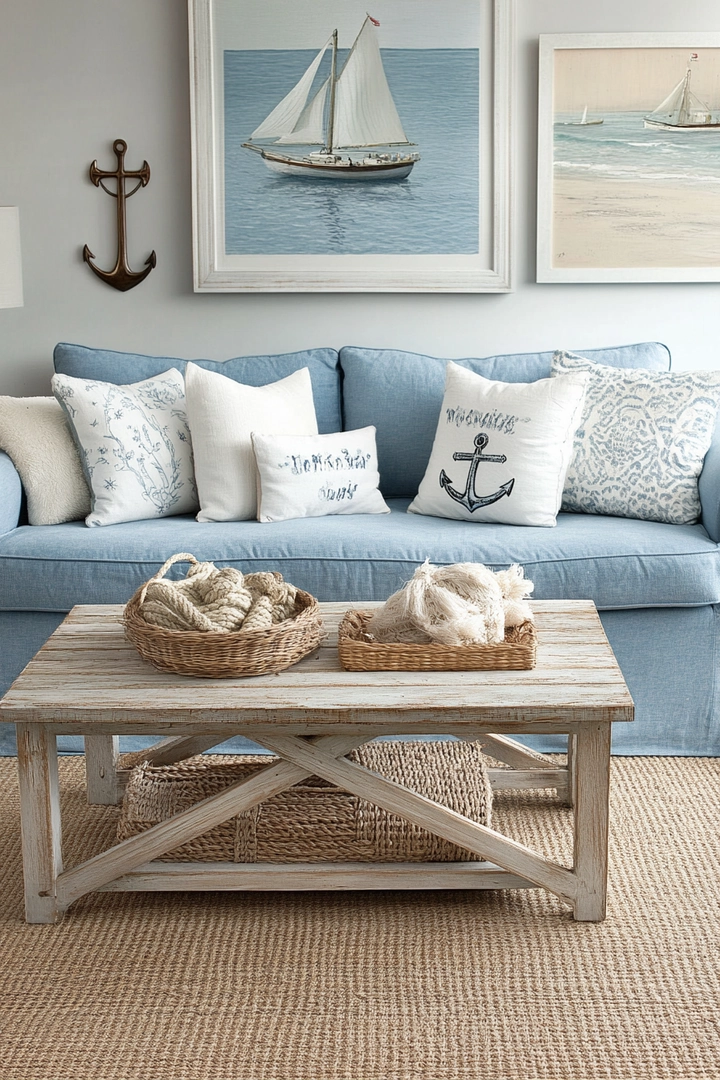 coastal living room furniture ideas 57