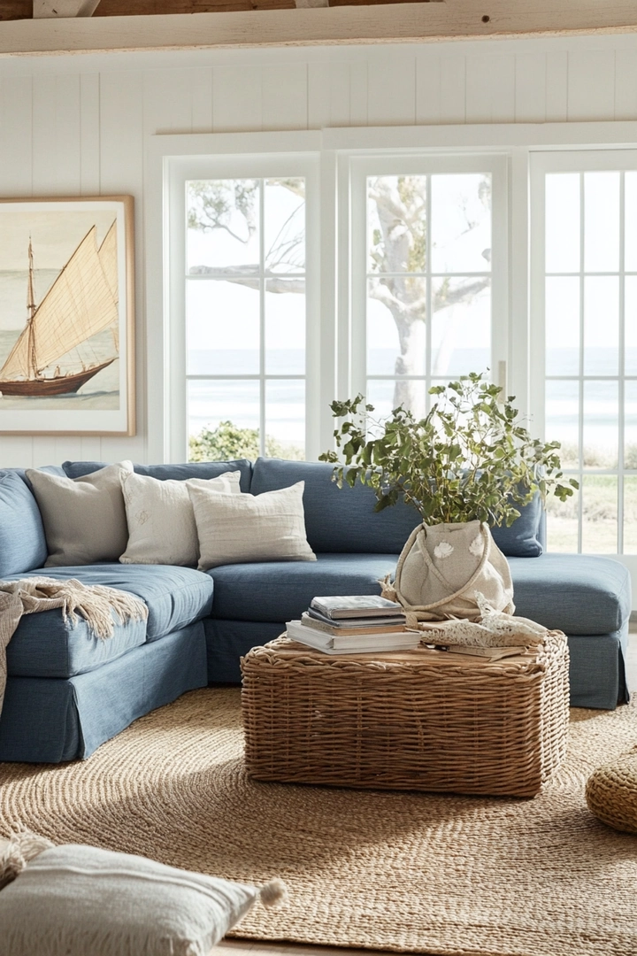 coastal living room furniture ideas 75