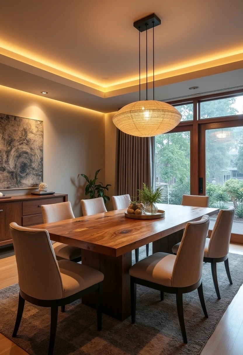 contemporary dining room ideas 17