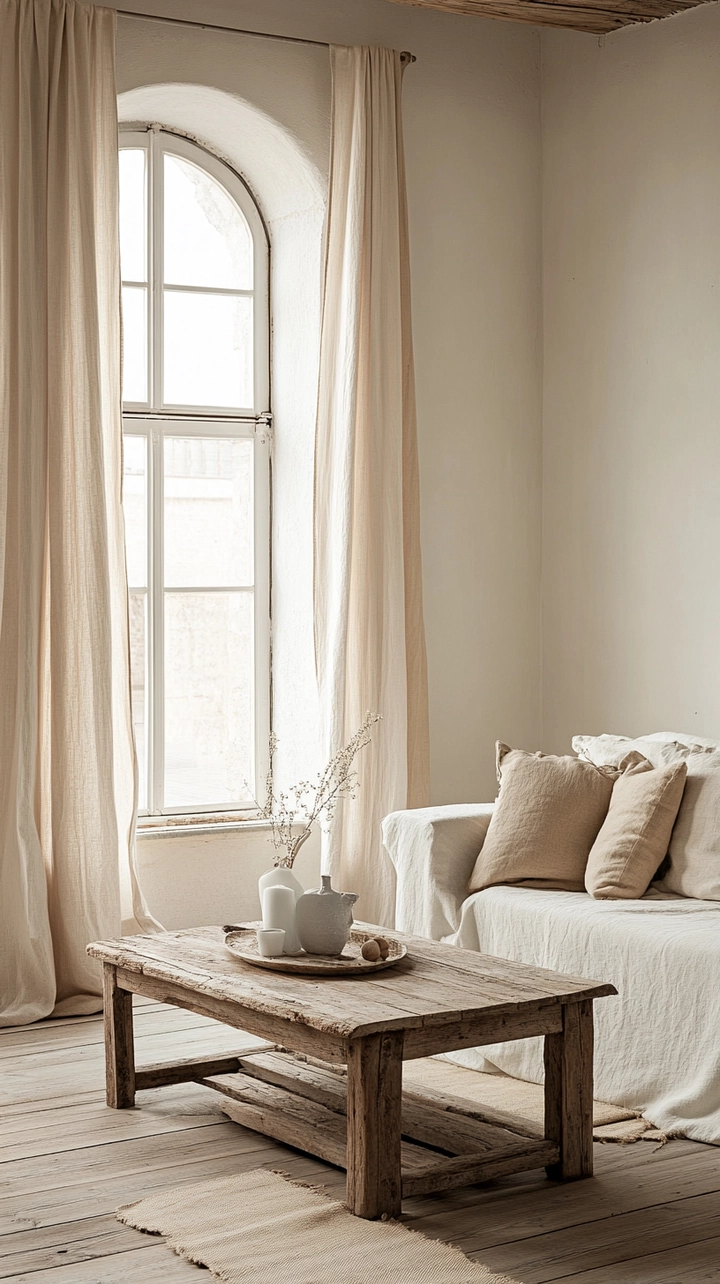 curtain ideas for living room farmhouse 49