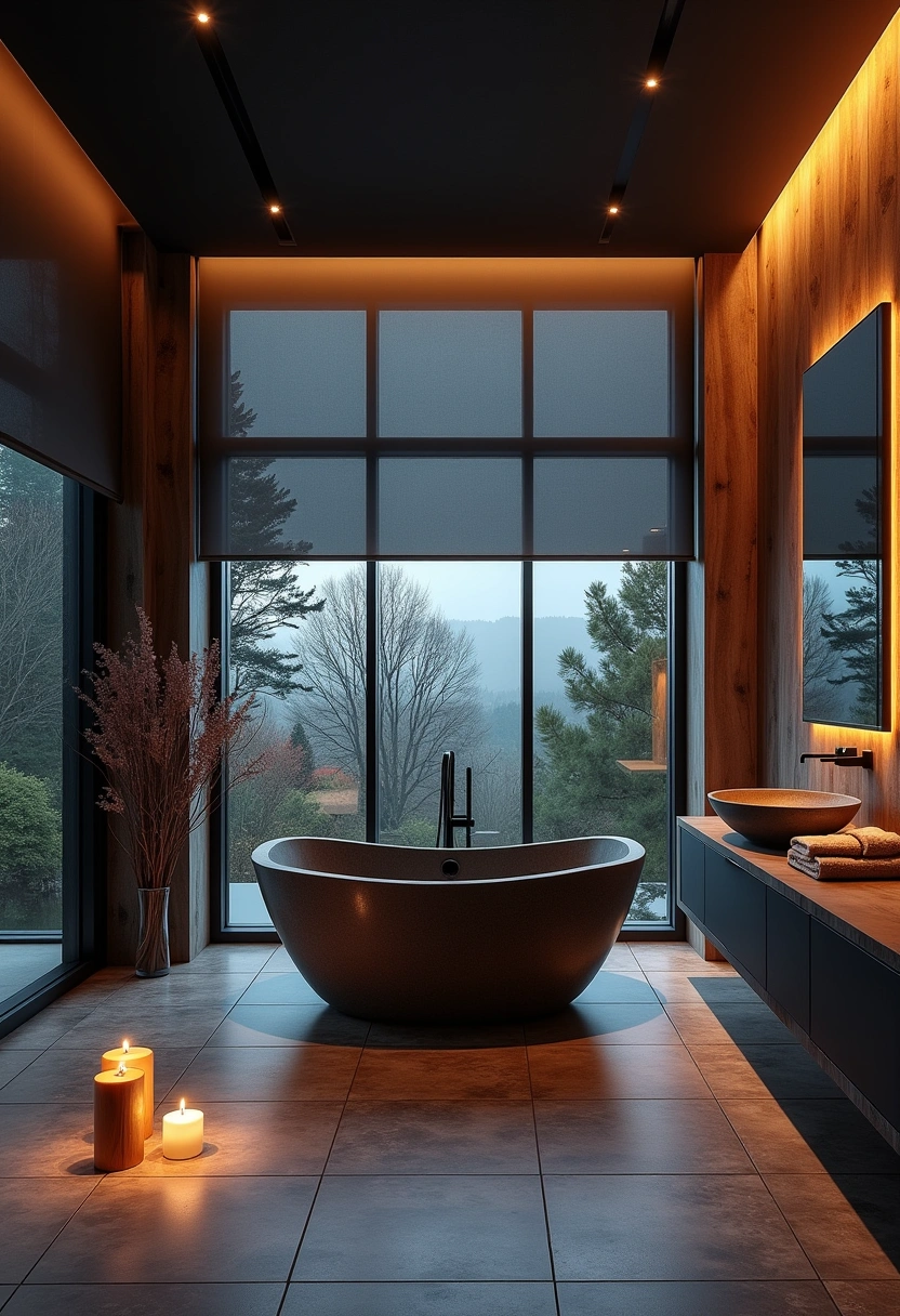 dark bathroom ideas 10