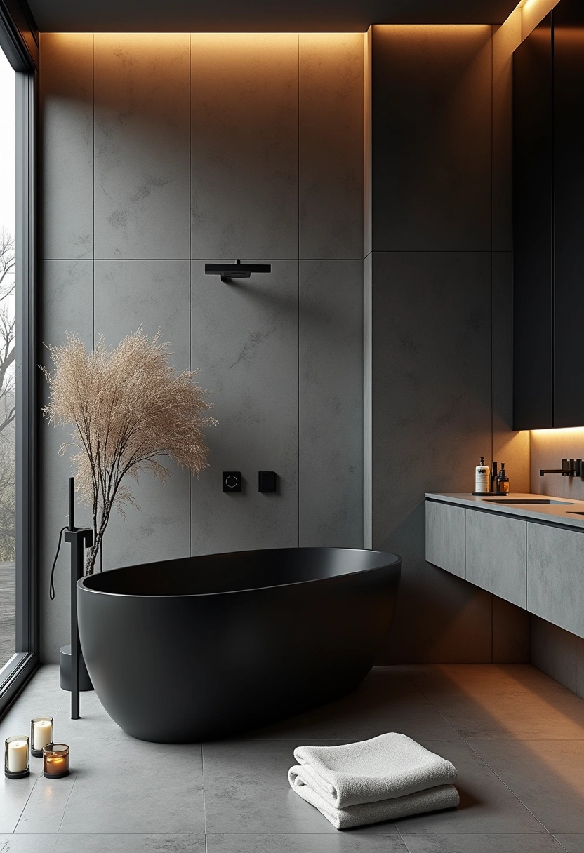 dark bathroom ideas 20