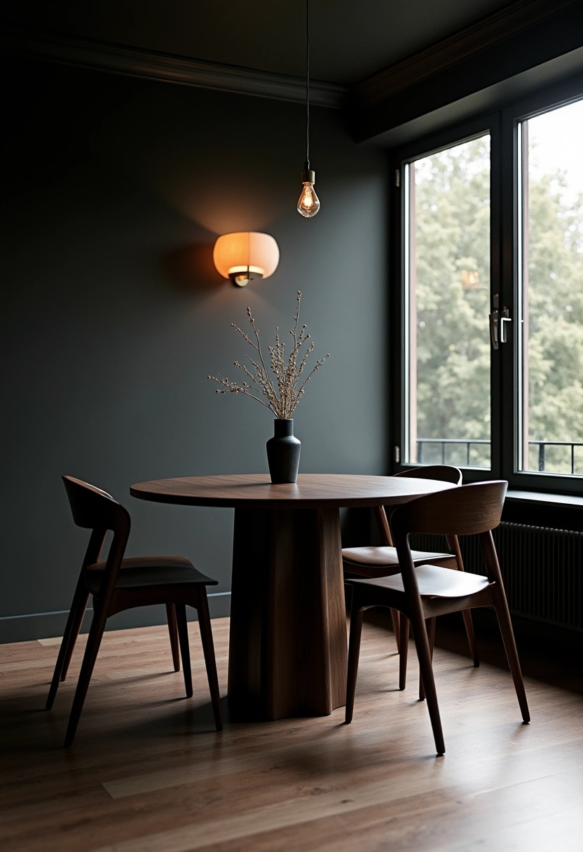 dark dining room ideas 13