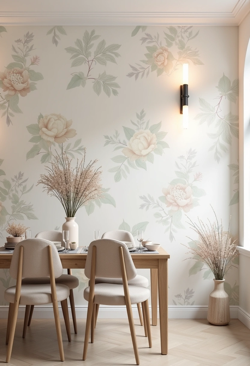 dining room feature wall ideas 12