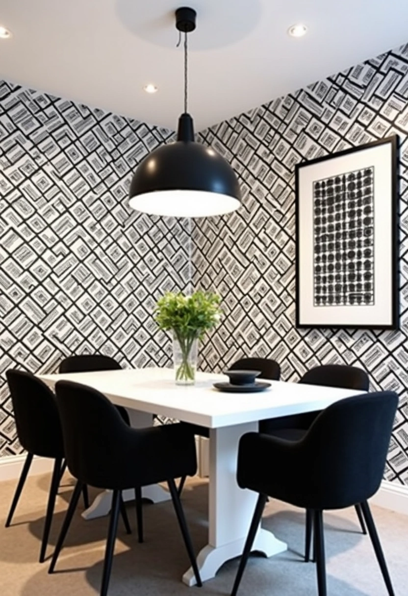 dining room feature wall ideas 18