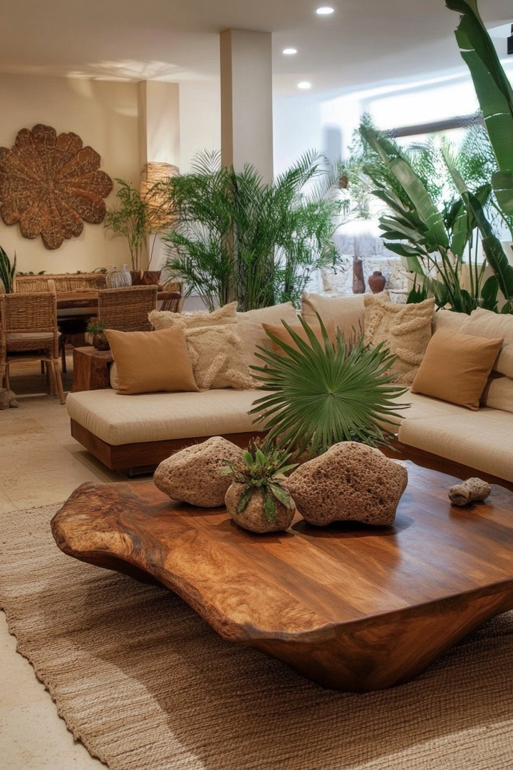 earthy living room ideas 13