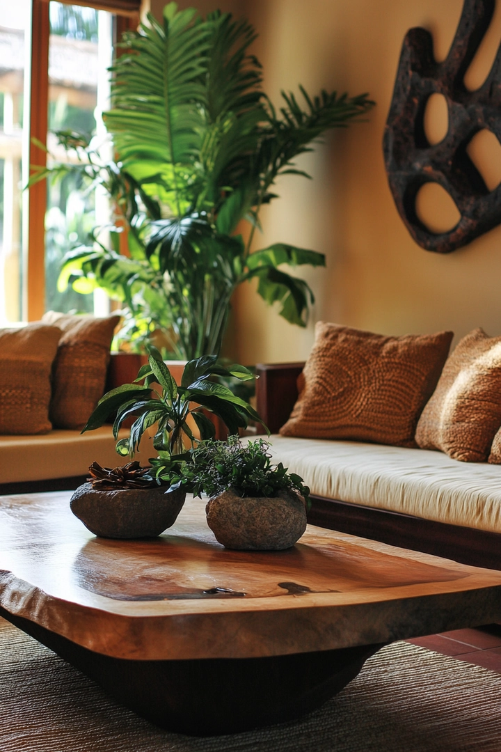 earthy living room ideas 15