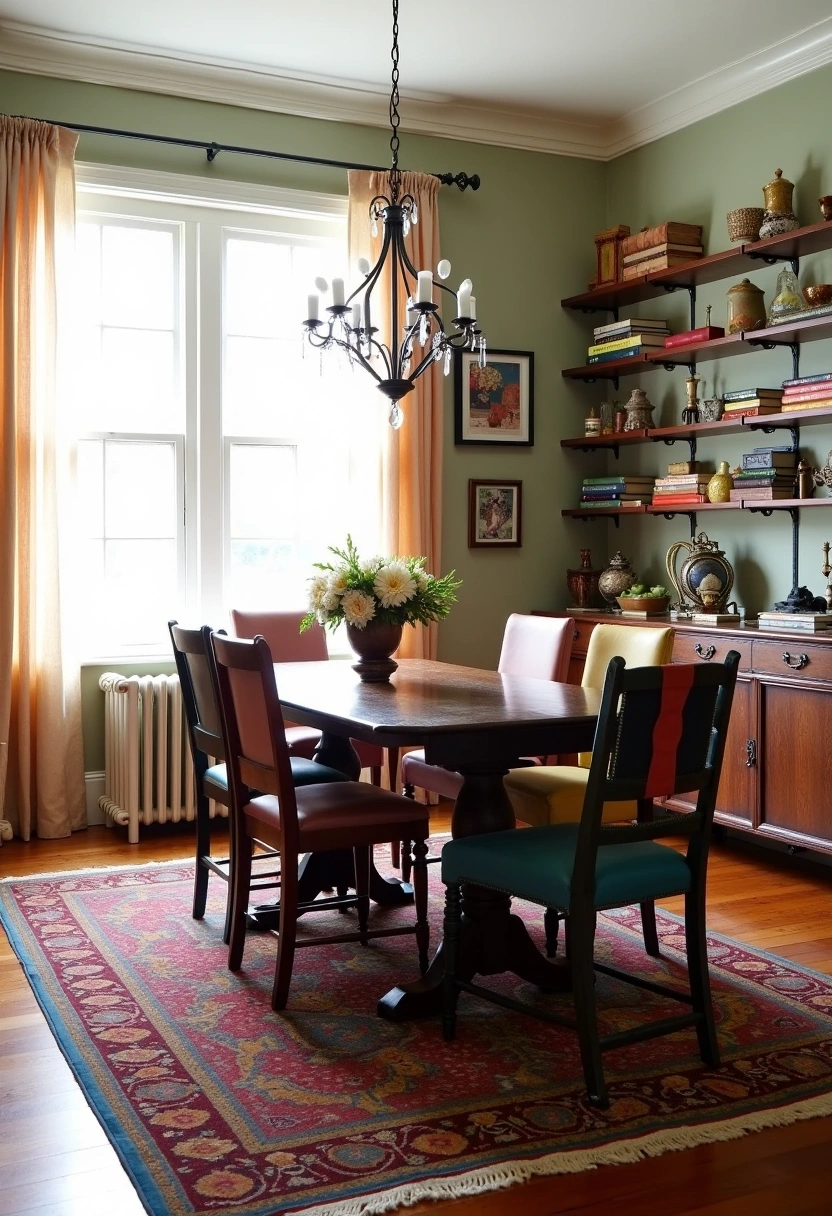 eclectic dining room ideas 12