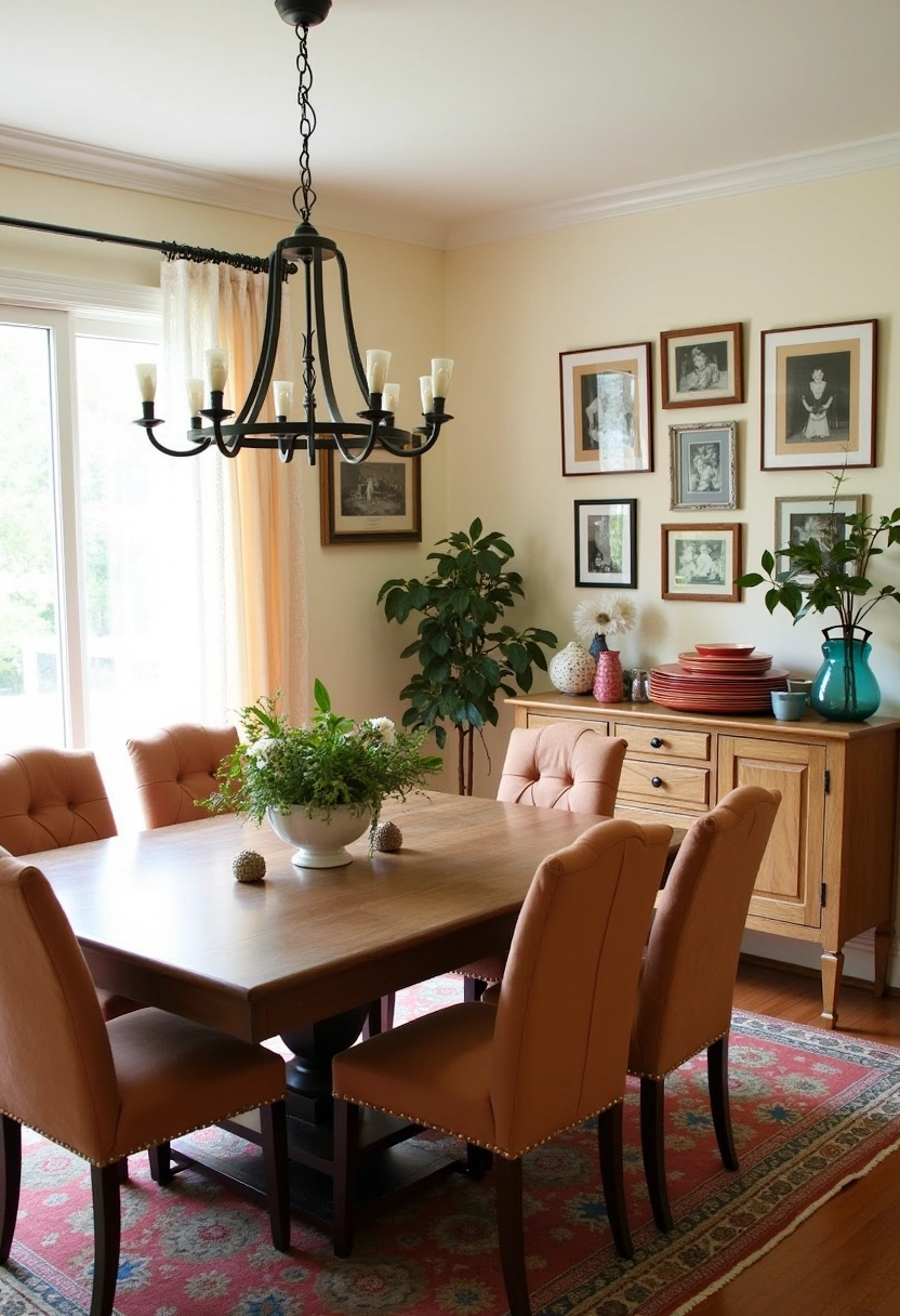 eclectic dining room ideas 14