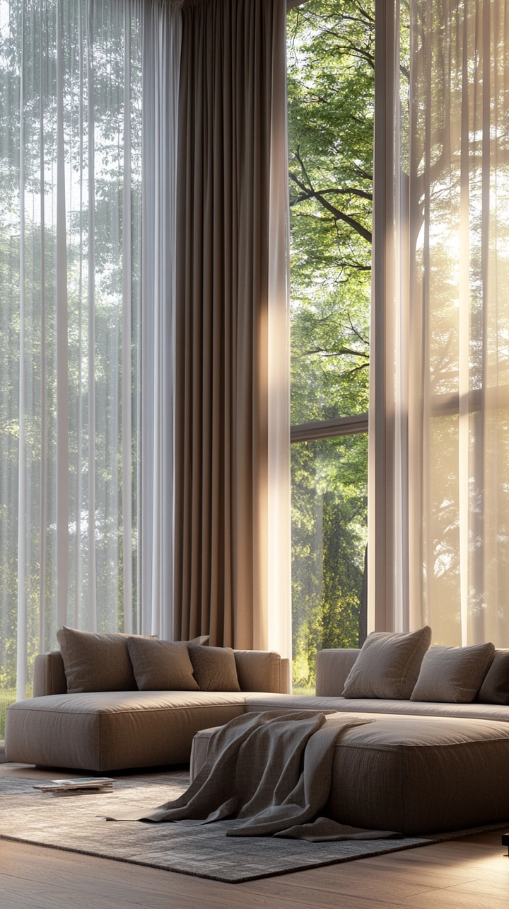 elegant curtain ideas for living room 15