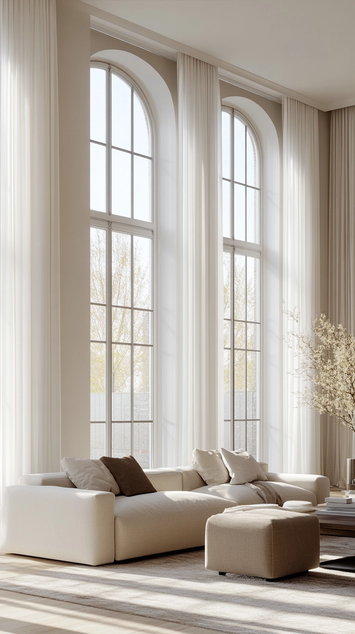 elegant curtain ideas for living room 18