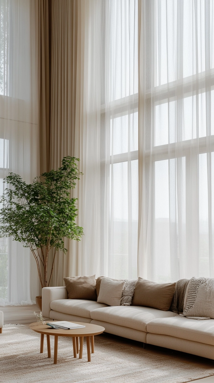 elegant curtain ideas for living room 21