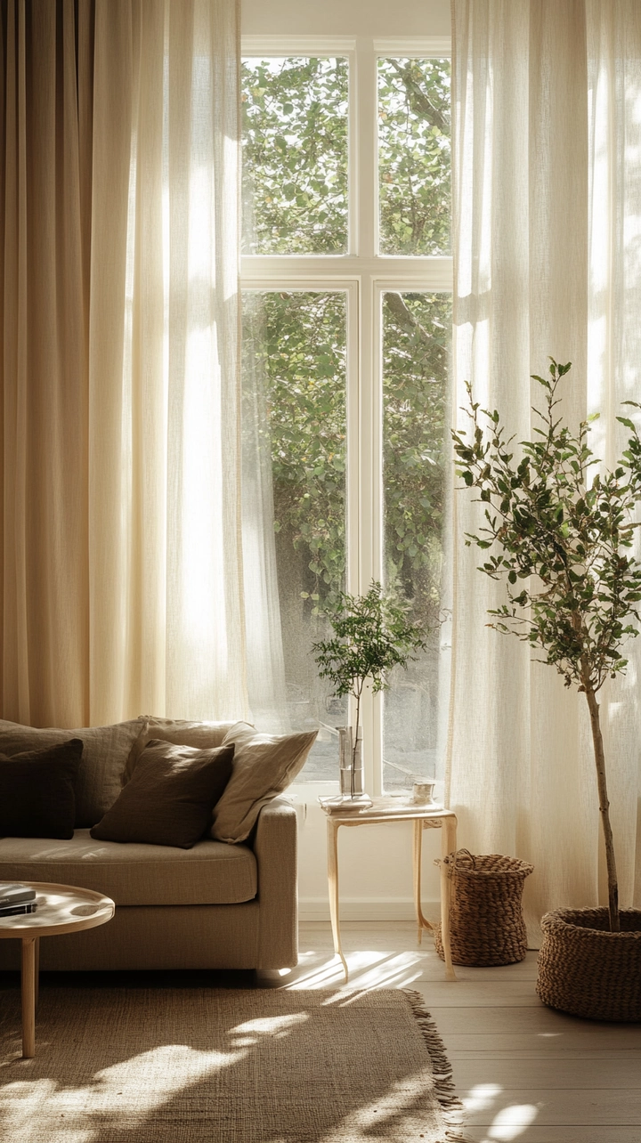 elegant curtain ideas for living room 22