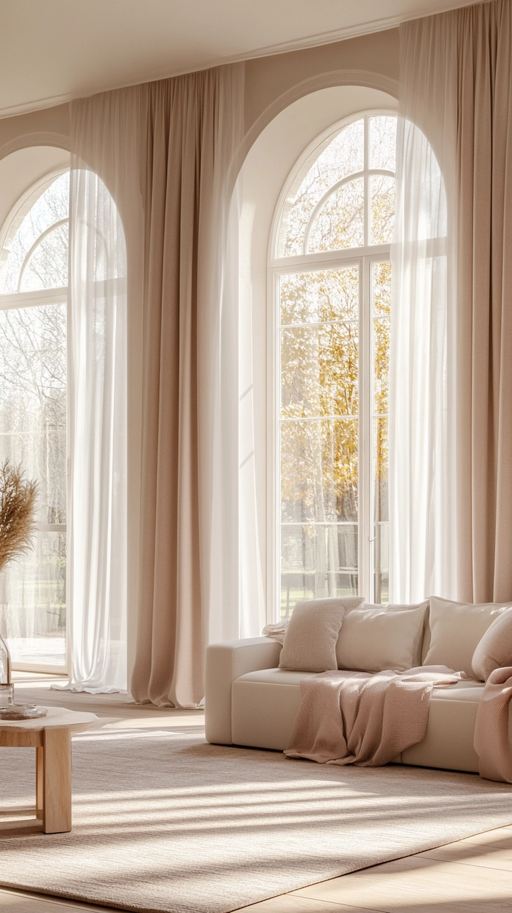 elegant curtain ideas for living room 30