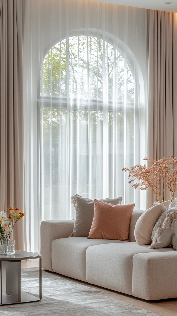 elegant curtain ideas for living room 31