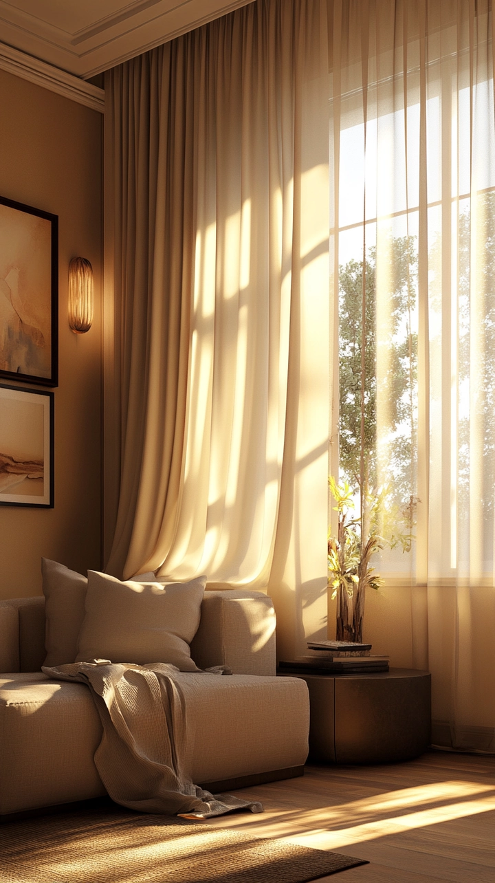 elegant curtain ideas for living room 33