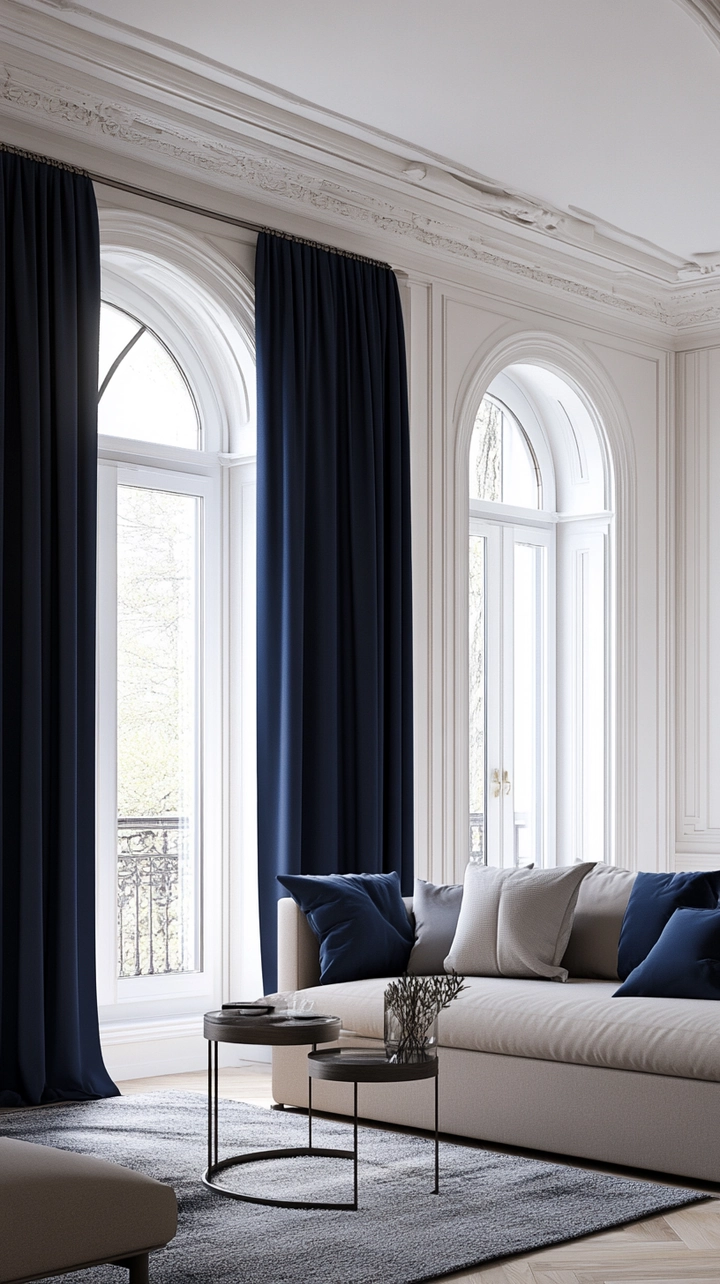 elegant curtain ideas for living room 39