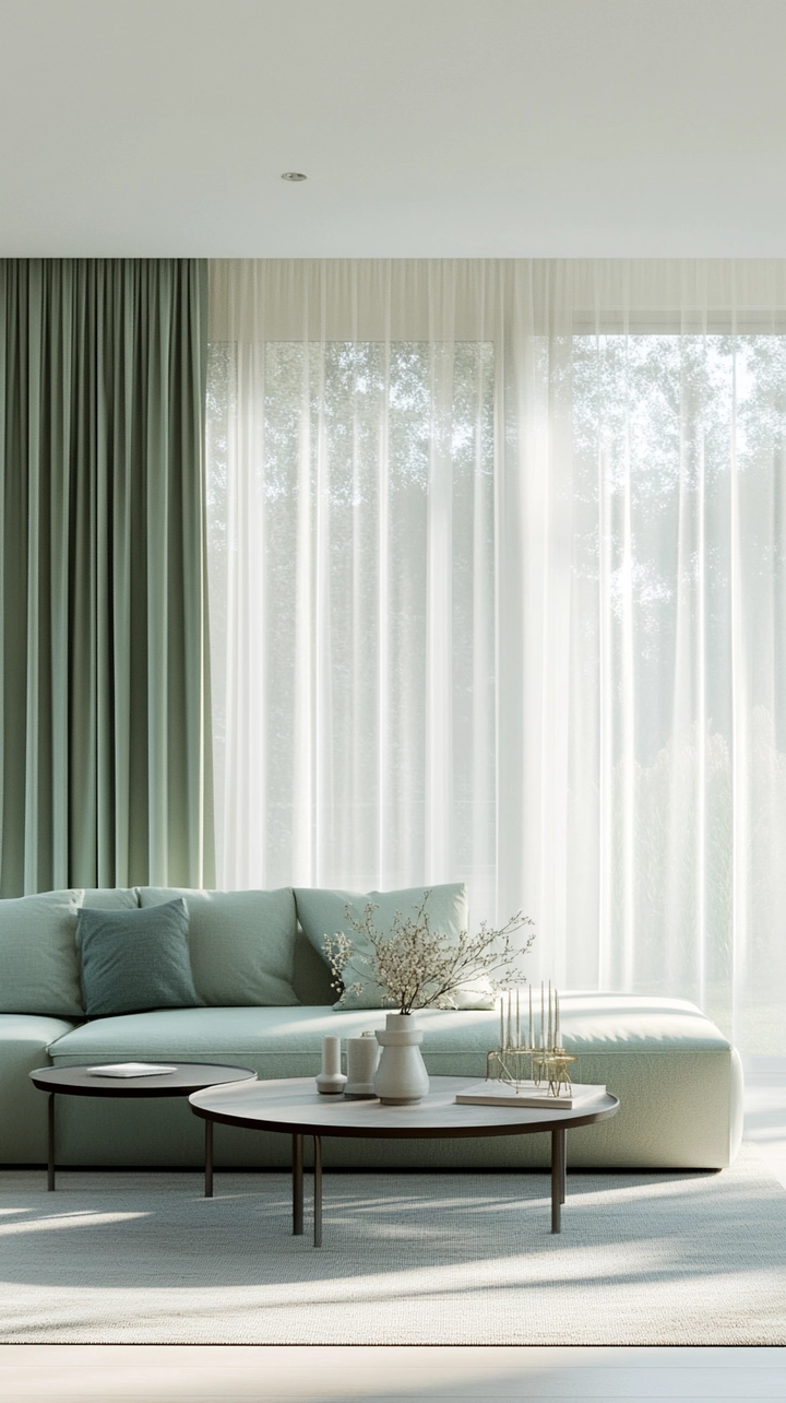 elegant curtain ideas for living room 41