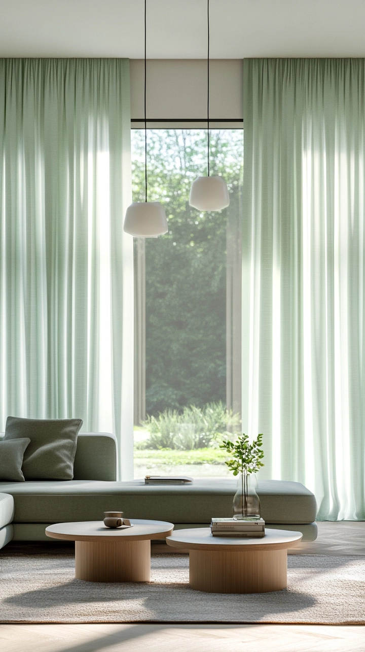 elegant curtain ideas for living room 42