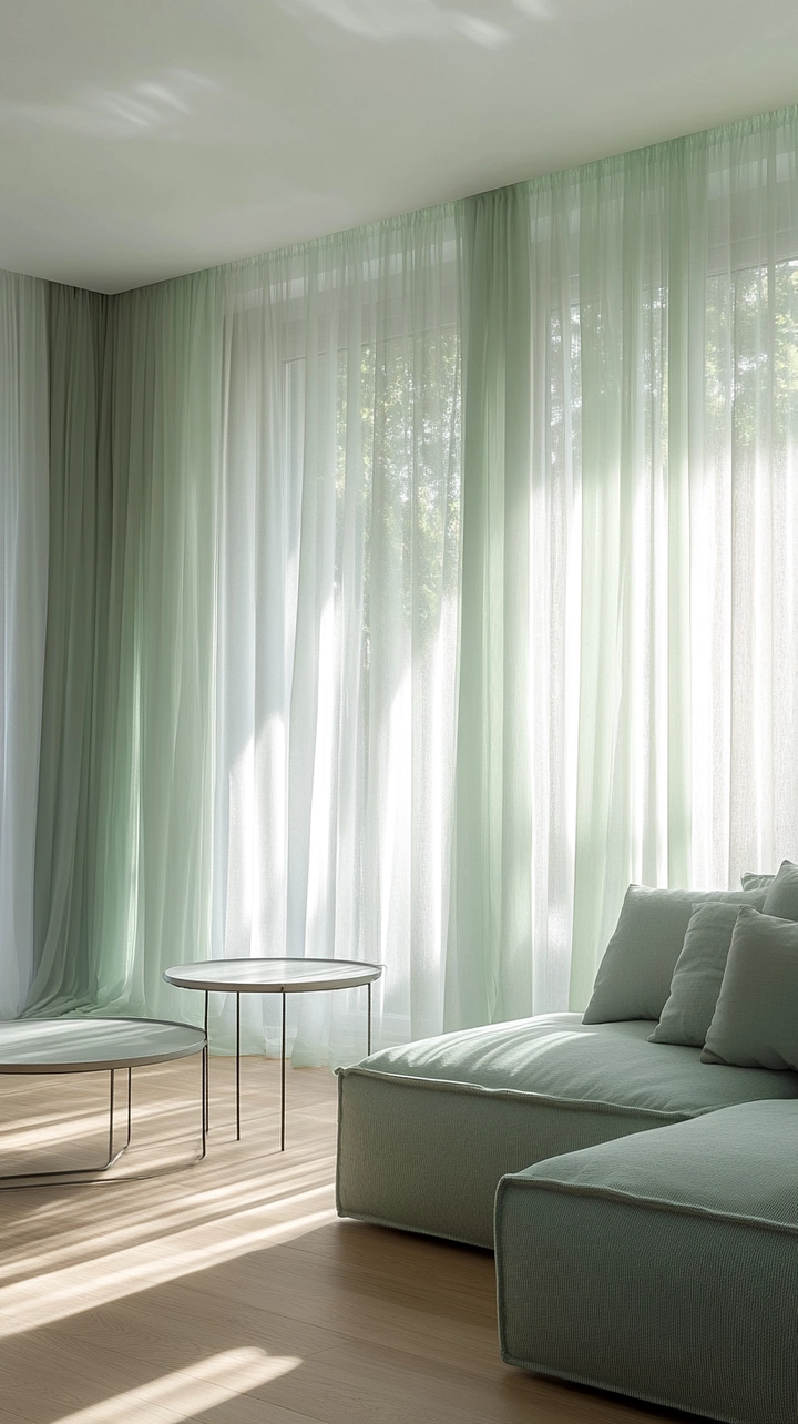 elegant curtain ideas for living room 43