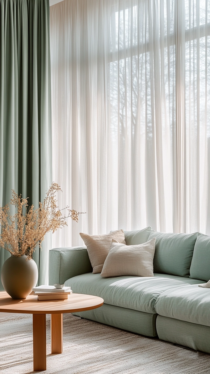 elegant curtain ideas for living room 44