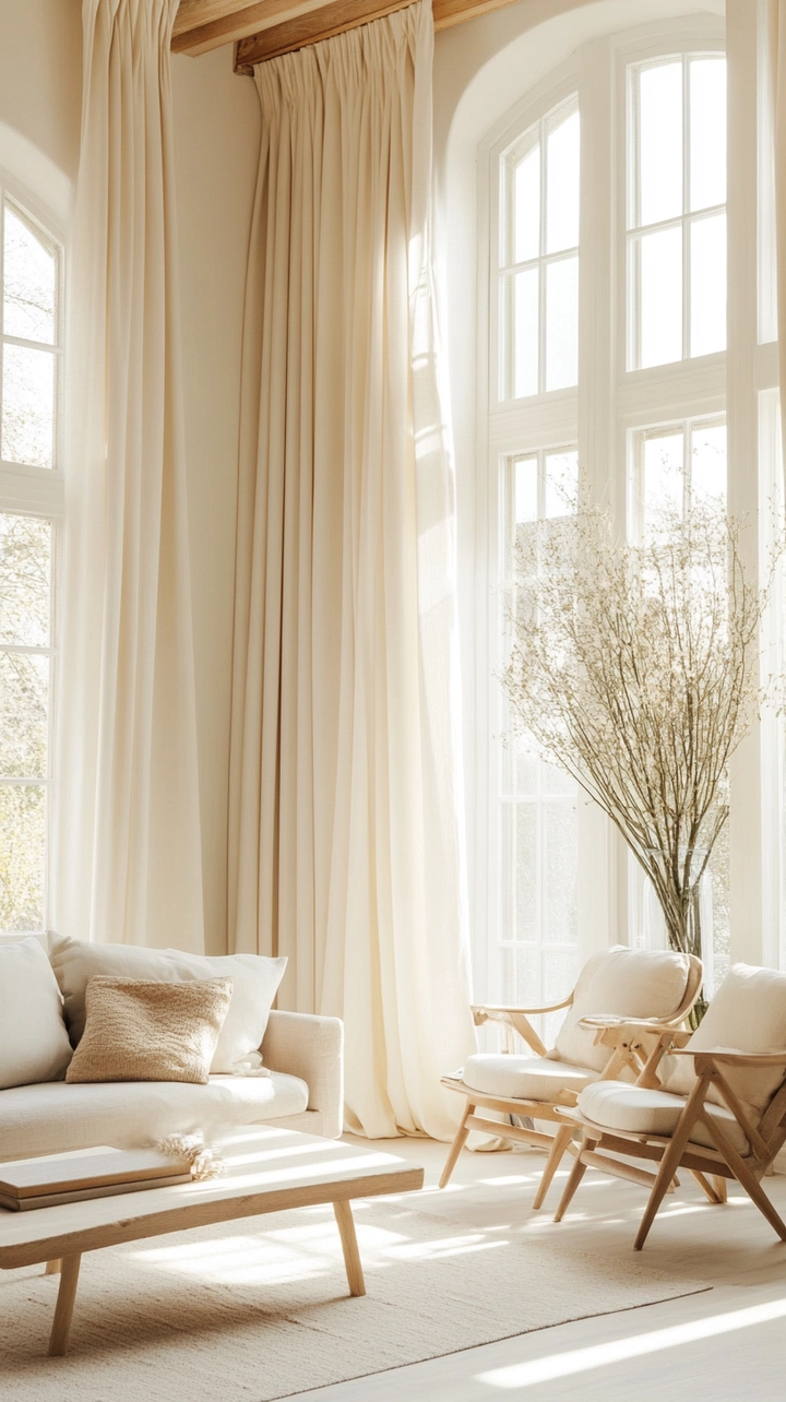 elegant curtain ideas for living room 46