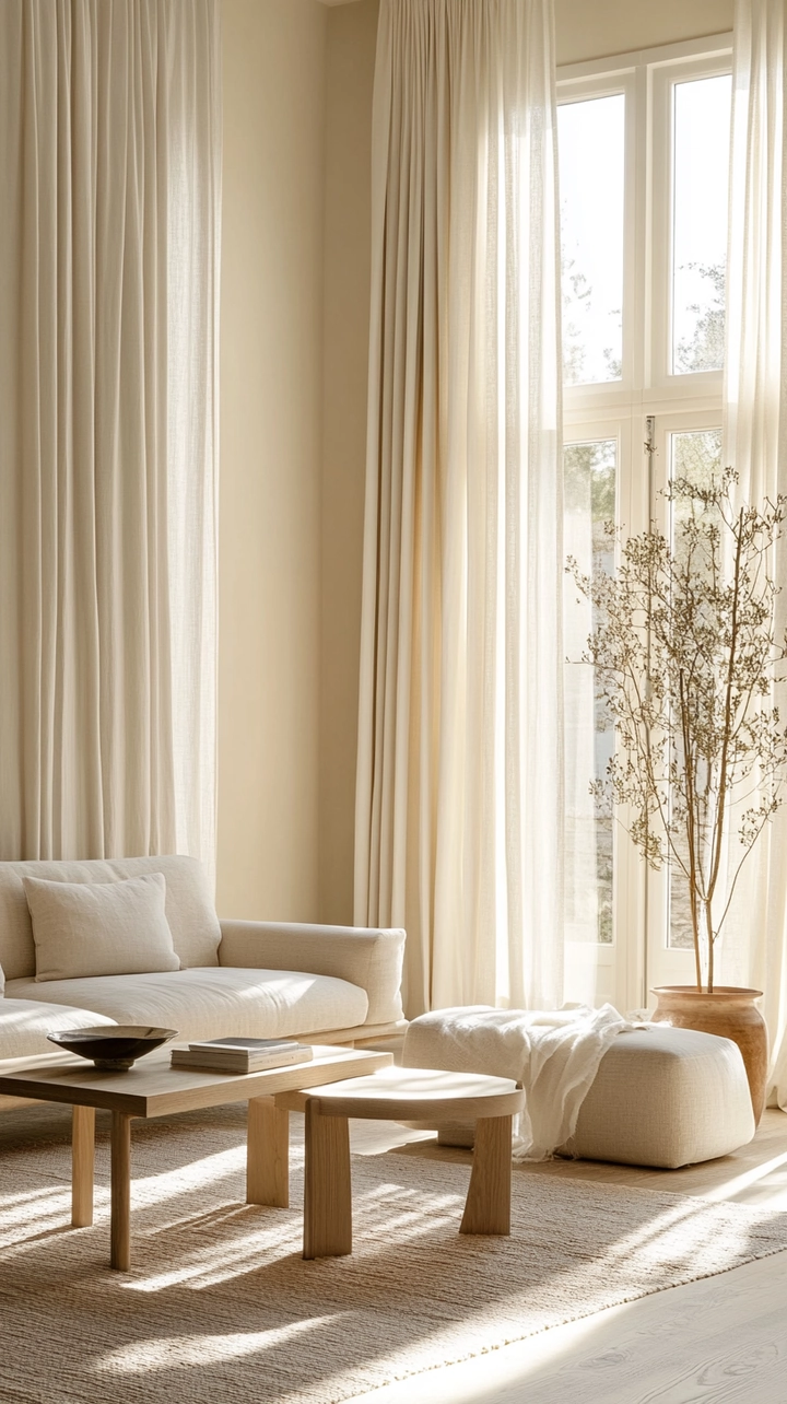 elegant curtain ideas for living room 47