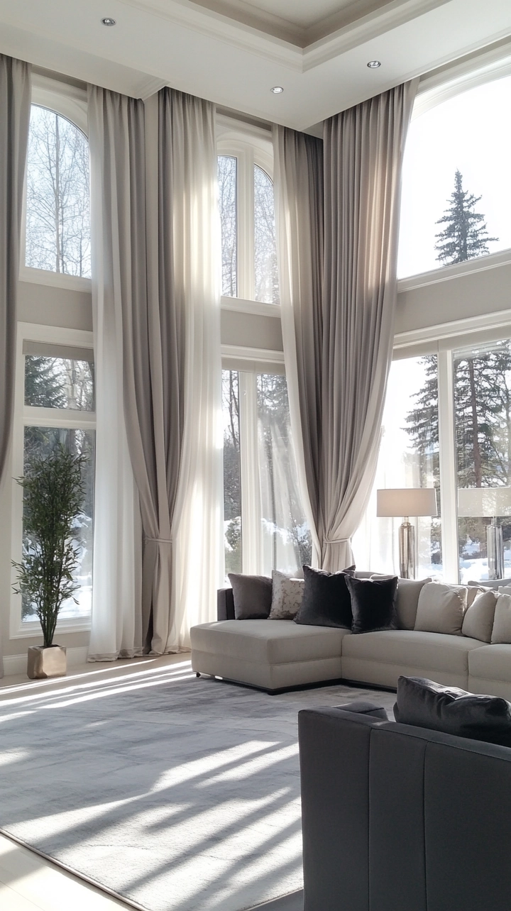 elegant curtain ideas for living room 50