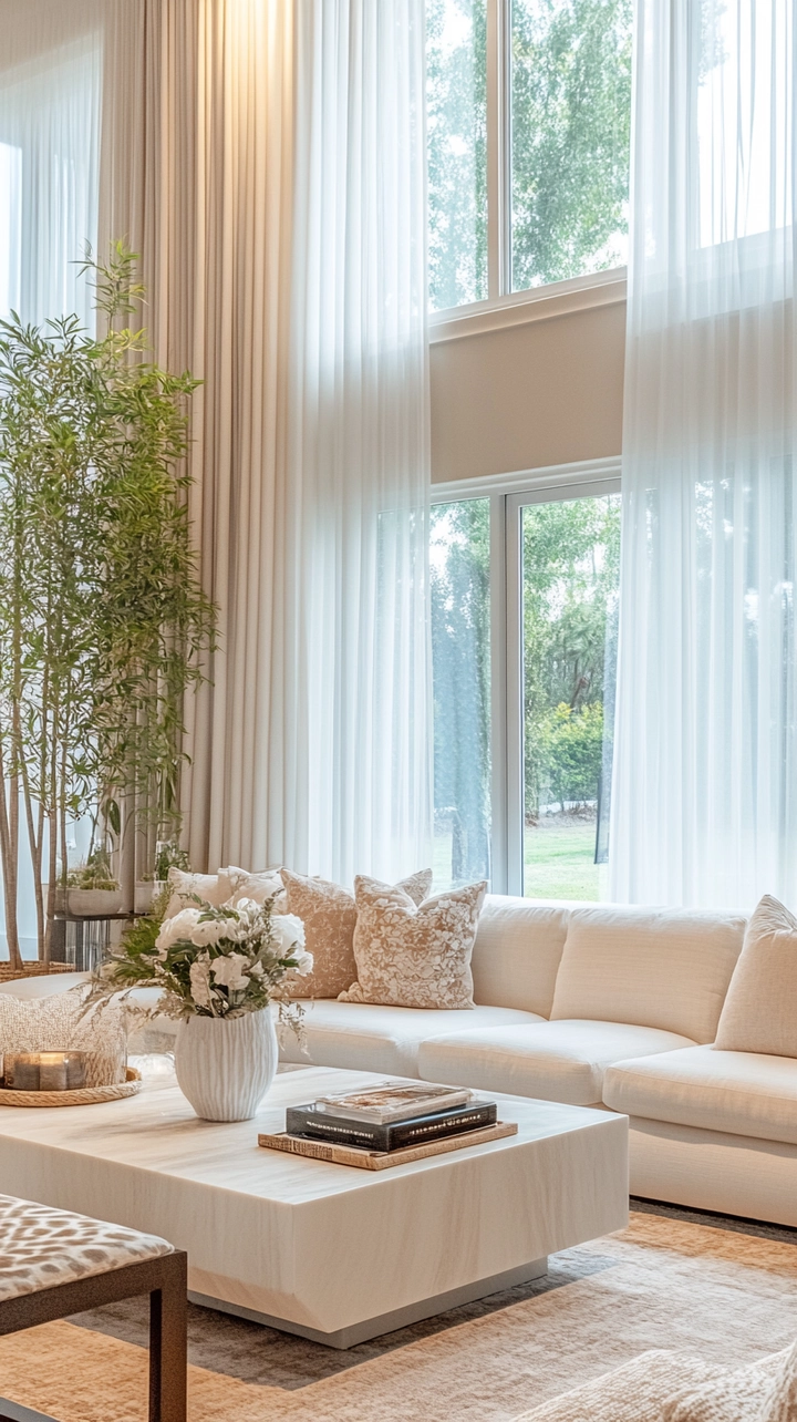 elegant curtain ideas for living room 59