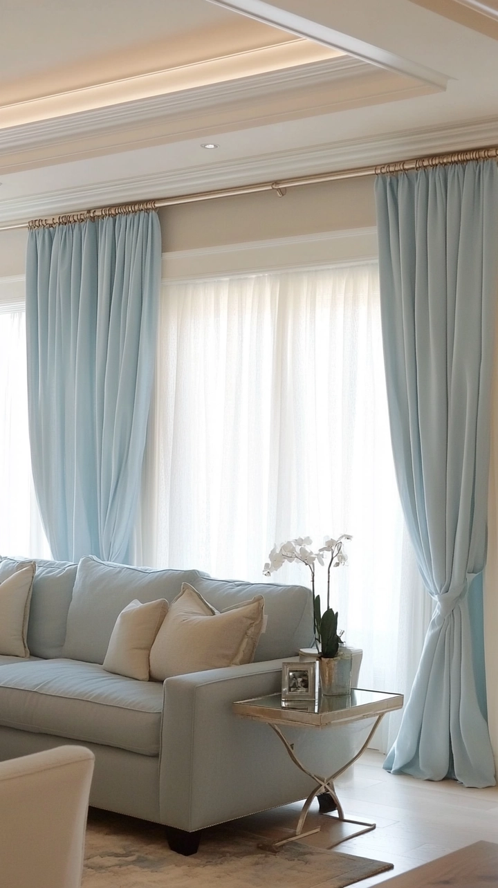 elegant curtain ideas for living room 6