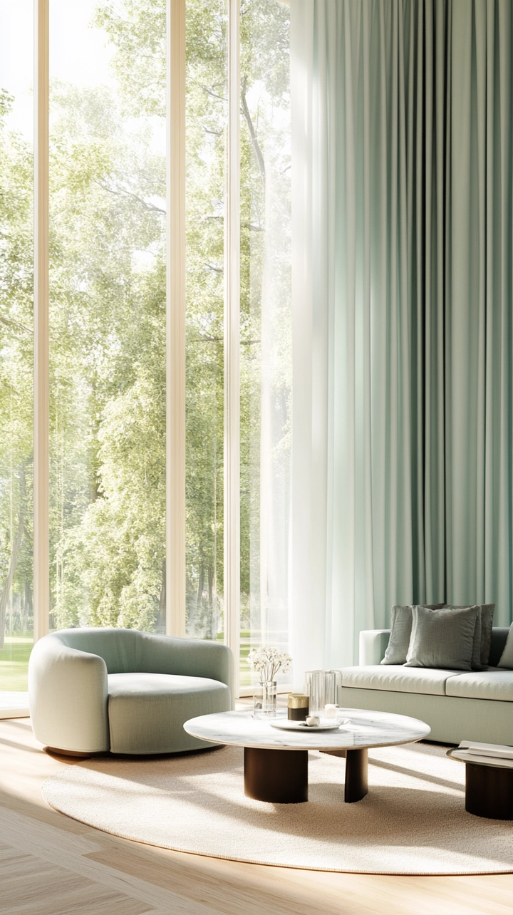 elegant curtain ideas for living room 67