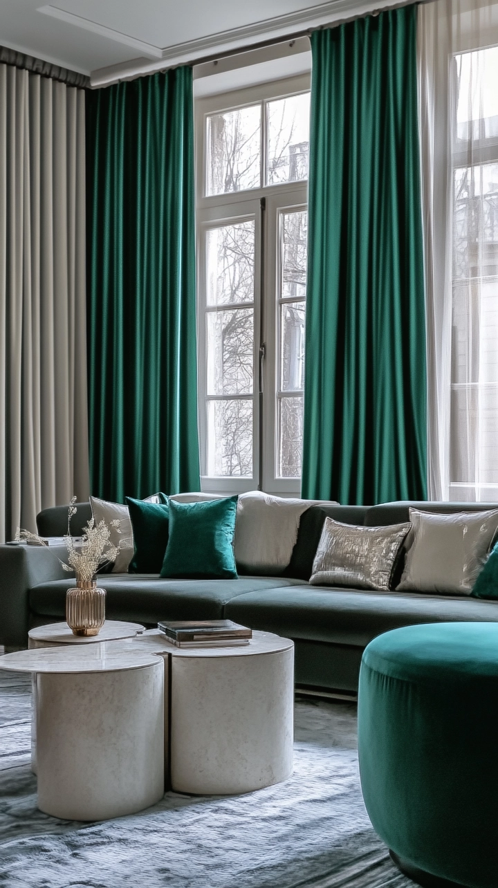 elegant curtain ideas for living room 77