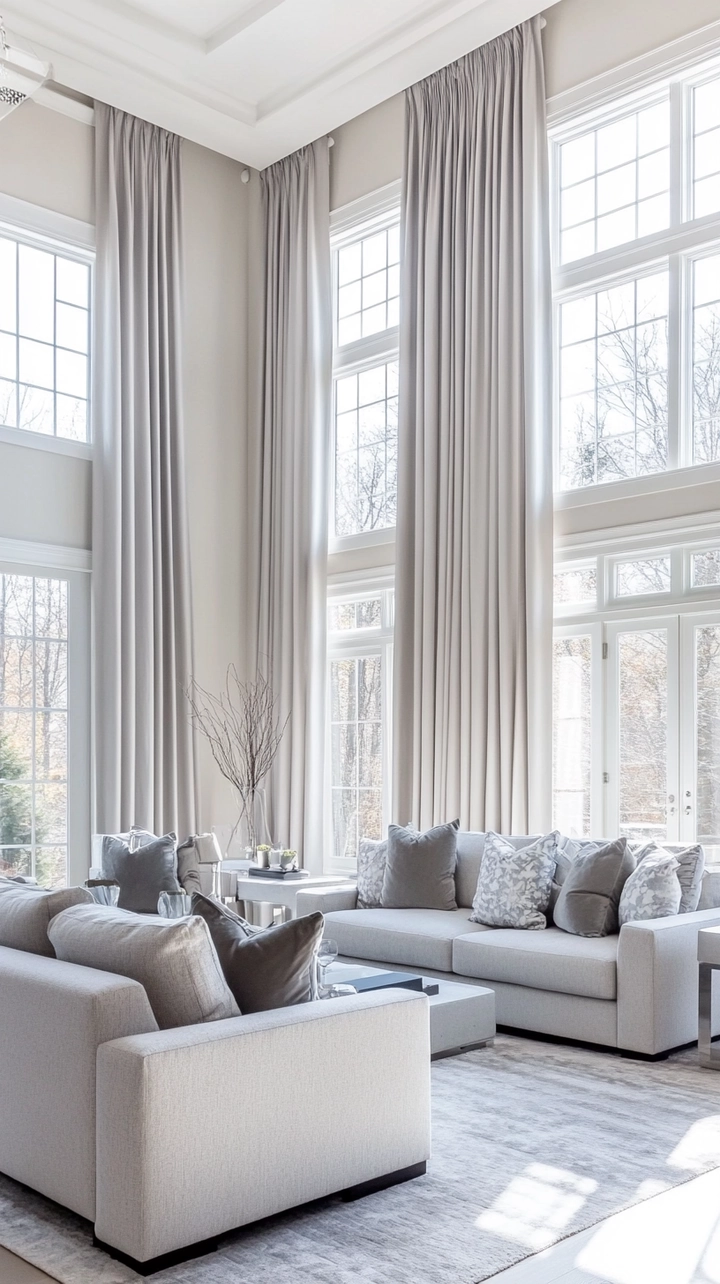 elegant curtain ideas for living room 84