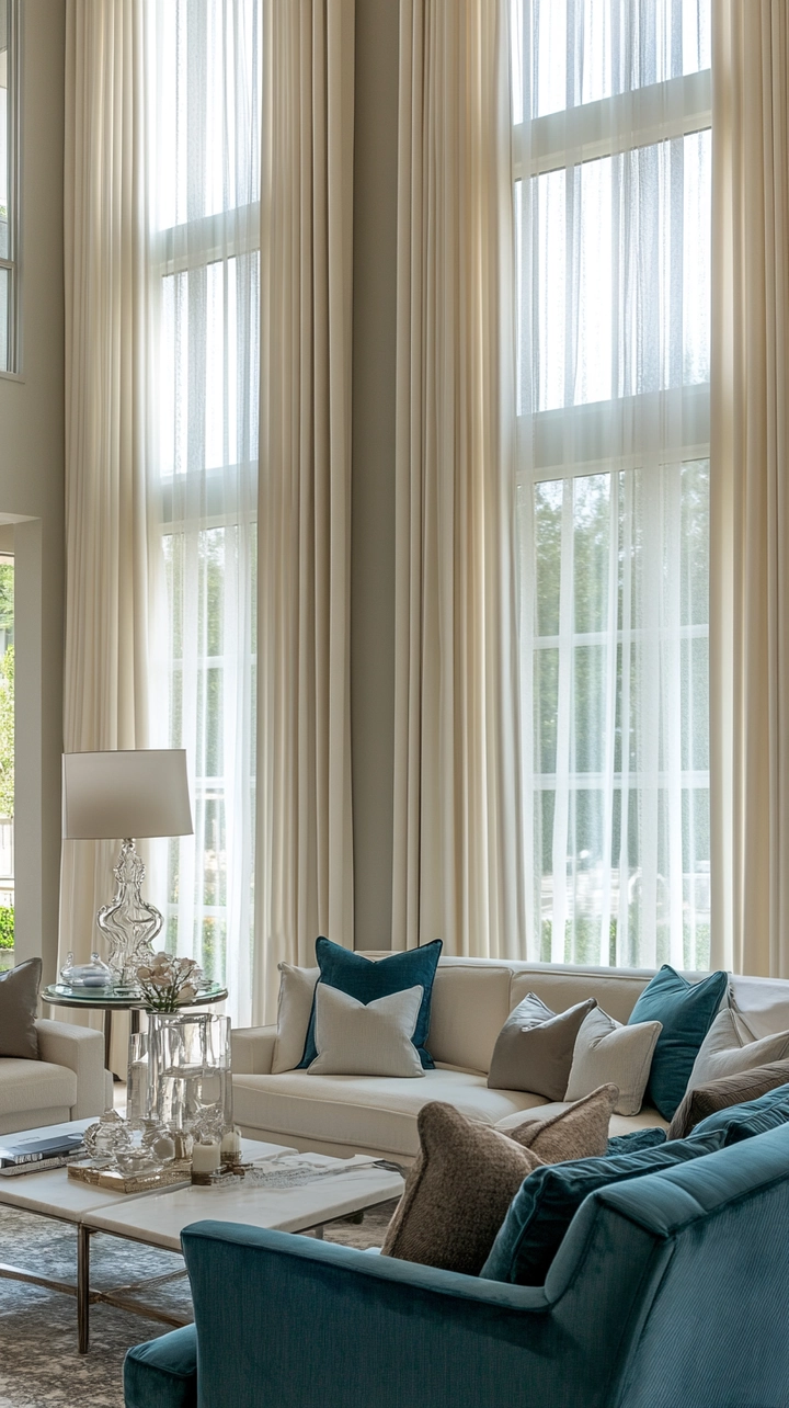 elegant curtain ideas for living room 88