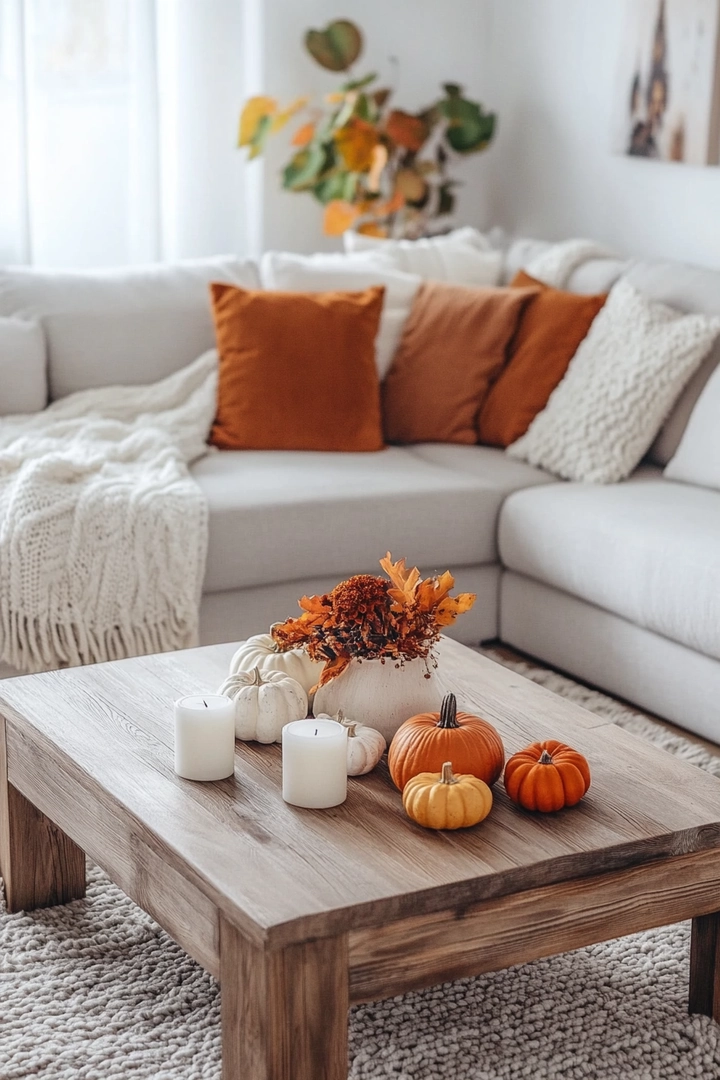 fall living room decorating ideas 14