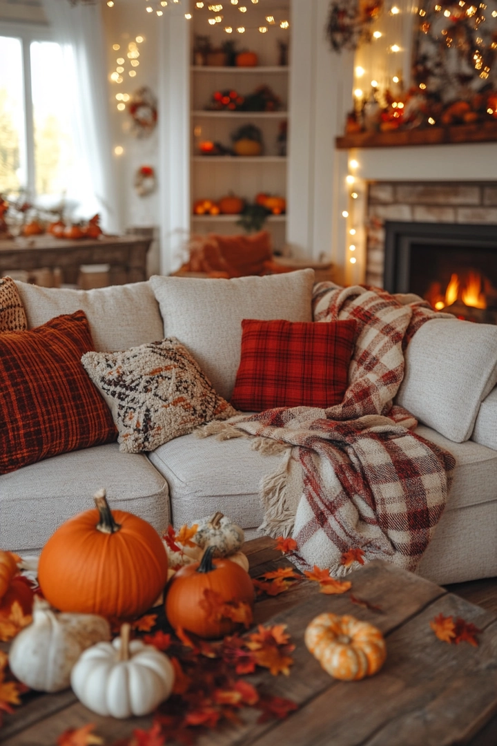 fall living room decorating ideas 2