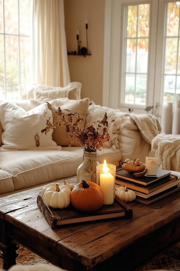 fall living room decorating ideas 28