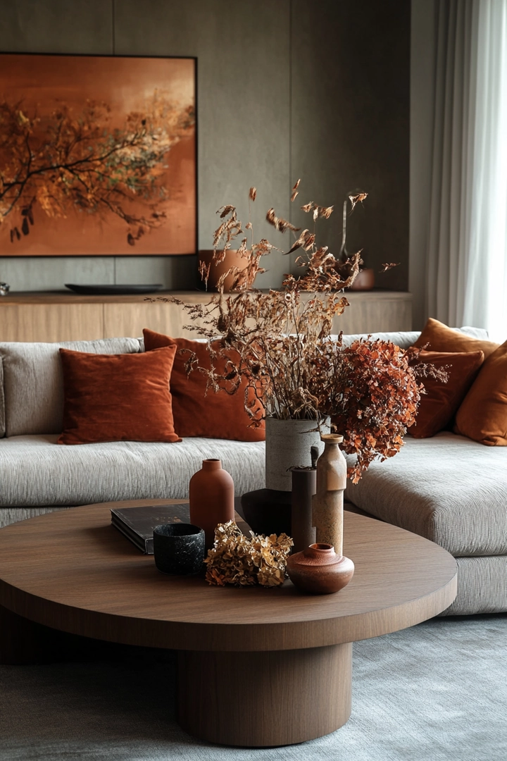 fall living room decorating ideas 29