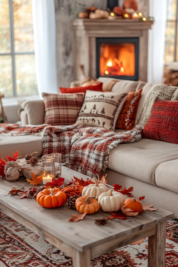 fall living room decorating ideas 3