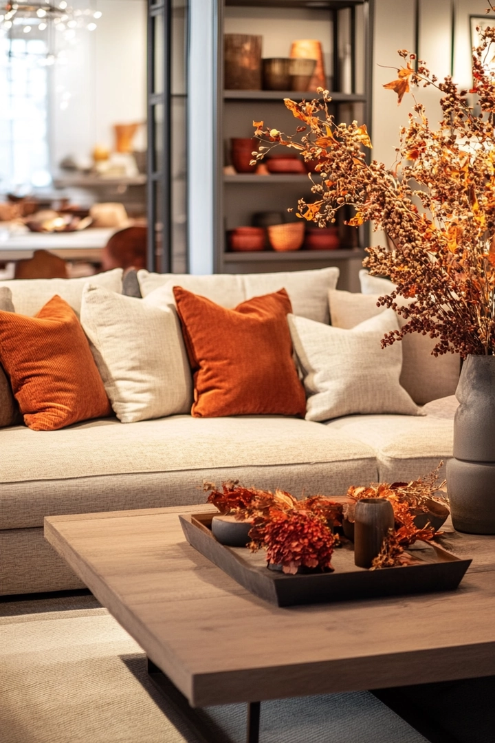 fall living room decorating ideas 30