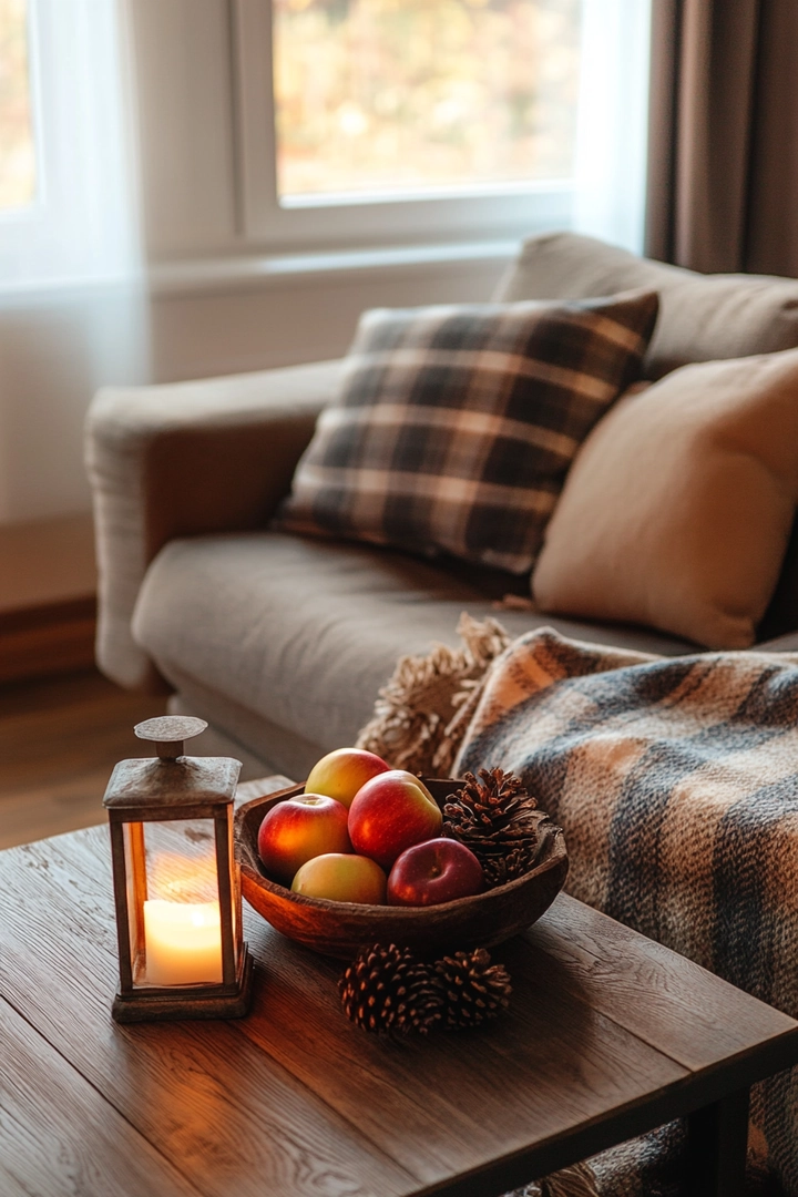 fall living room decorating ideas 35