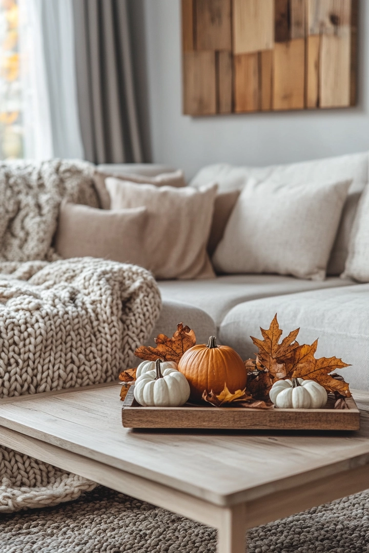 fall living room decorating ideas 49