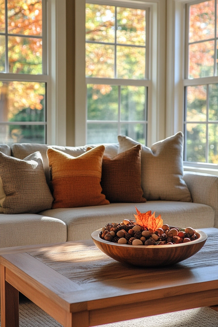 fall living room decorating ideas 56