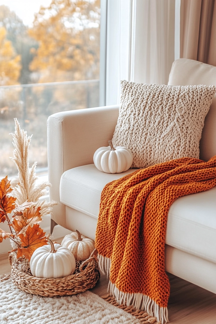 fall living room decorating ideas 6