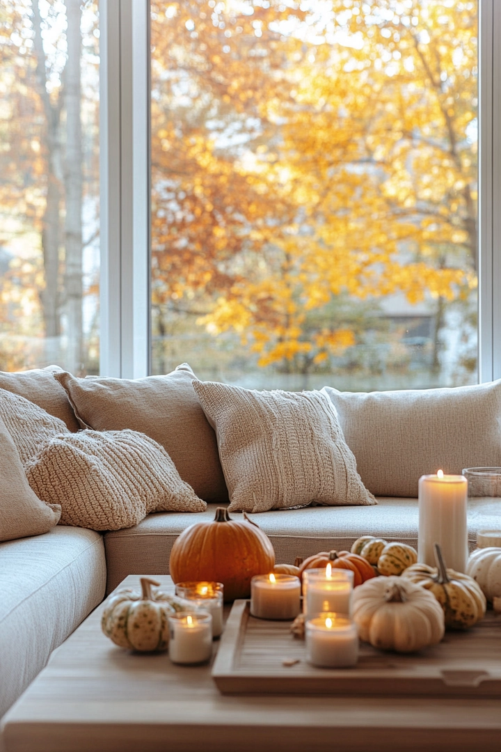 fall living room decorating ideas 62