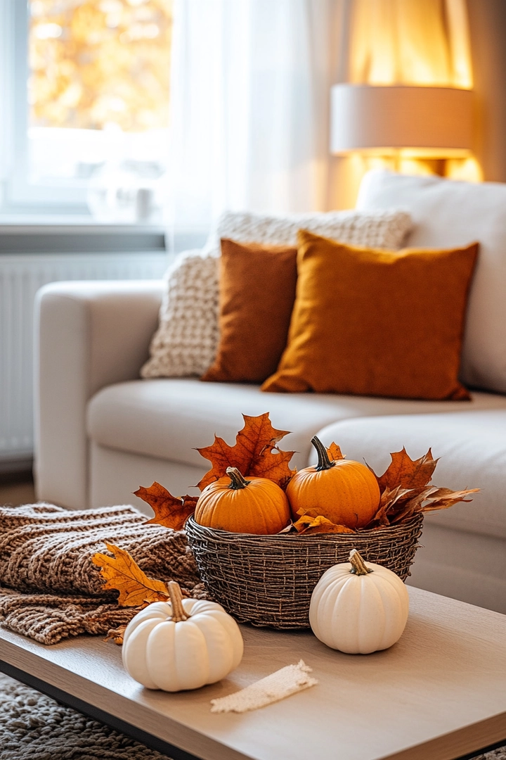 fall living room decorating ideas 7