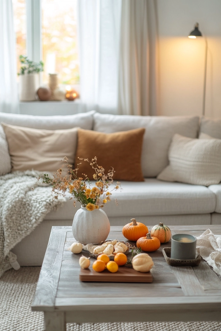 fall living room decorating ideas 70