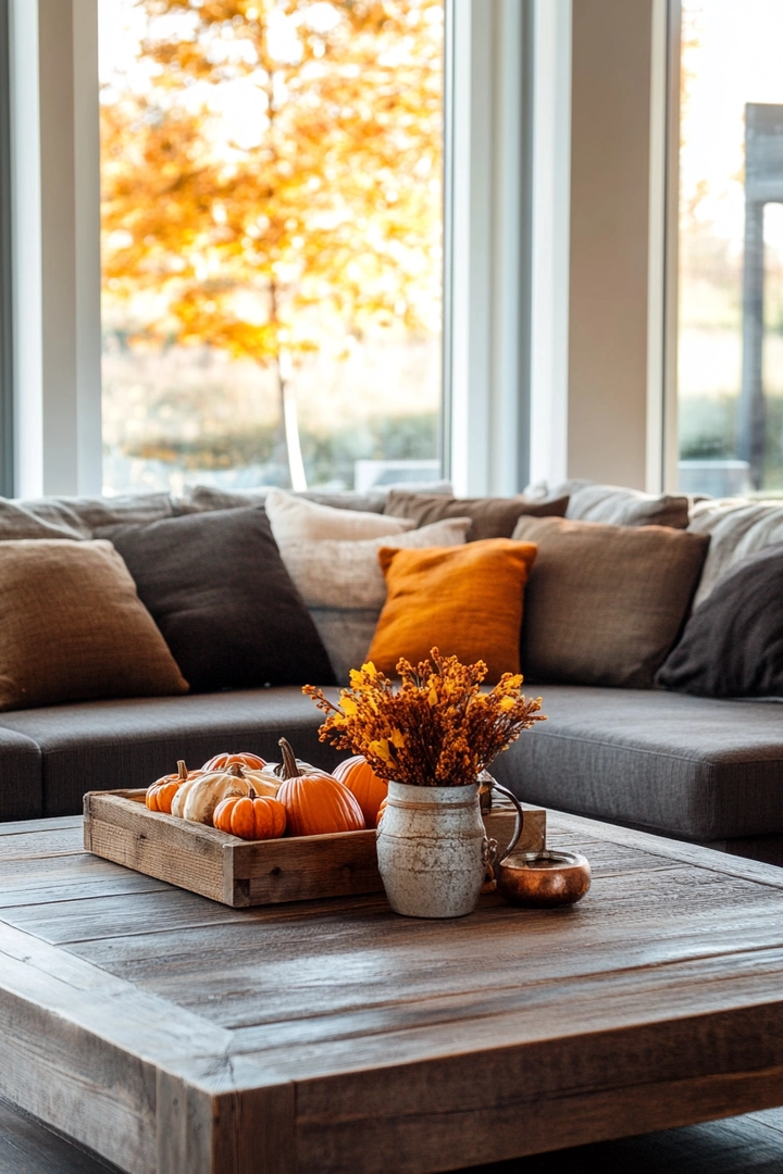 fall living room decorating ideas 75