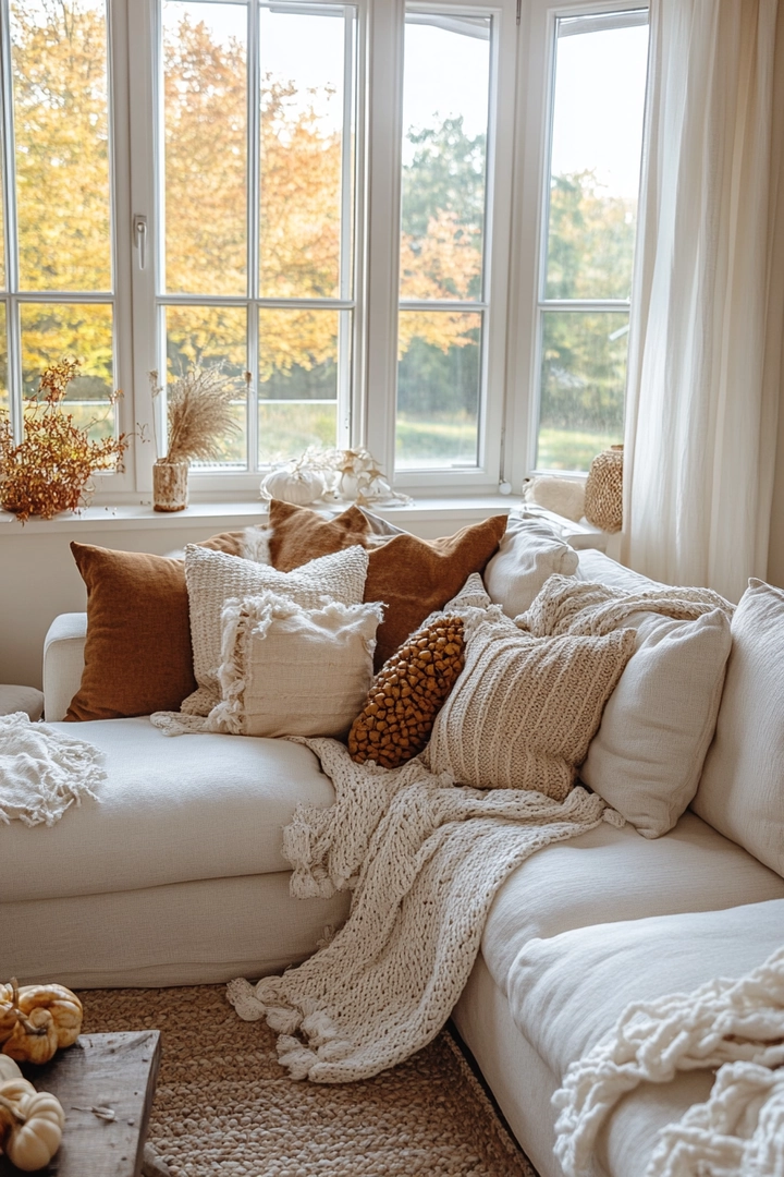 fall living room decorating ideas 77