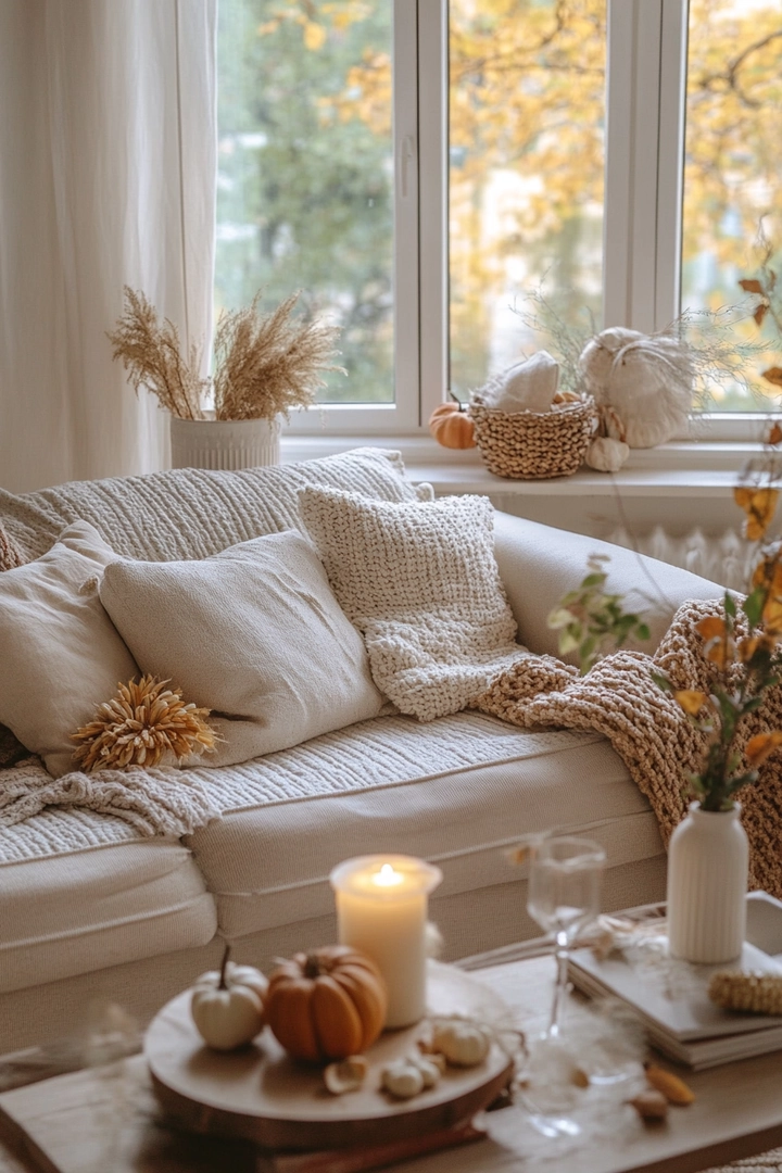 fall living room decorating ideas 79